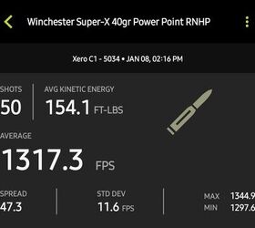 the rimfire report winchester super x power point 40gr rnhp