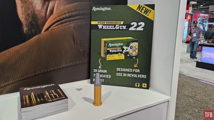 shot 2025 new remington ammo including quiet revolver 22 lr loads, Performance Wheelgun 22 LR