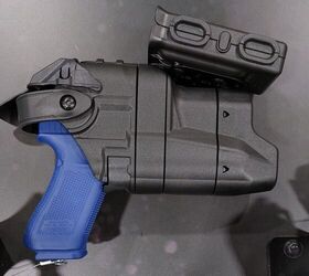 shot 2025 safariland ballast duty holster, Note that the front section of this particular Ballast holster is longer than the one in other images of this article It is also retrofitted with a pouch