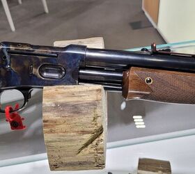 shot 2025 pedersoli makes pump action rifles great again, The standard Colt Lightning copy comes with gorgeous wood and metal chambered in 45LC