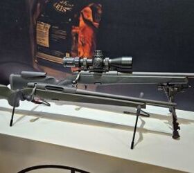 shot 2025 steyr monobloc the barrel and receiver are one piece, Steyr Pro Hunter III front and THB rear