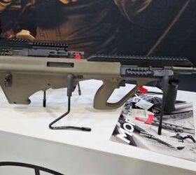 shot 2025 steyr monobloc the barrel and receiver are one piece, 9mm AUG front