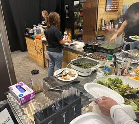 The food is top-notch, and you need good fuel after running through the simulators. The bonus is that this area is also a simulator of a fully functional coffee shop that you can run with simuntions.