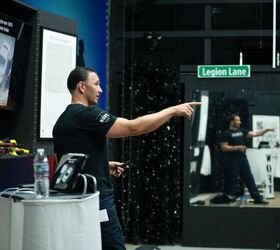 Philip Toppino prepping a small group for the next scenario.