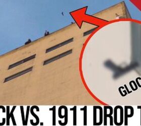 Glock & 1911 Dropped from a 20 Story Tower: Which One Survived?