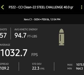 the rimfire report cci clean 22 part 2 with the p322 comp