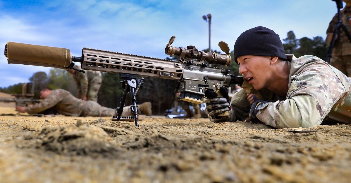 Army Marksman Rifle POTD: The M110A1 Squad Designated Marksman Rifle | thefirearmblog.com