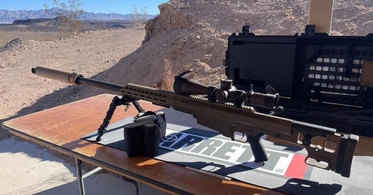 POTD: Shooting the Barrett MRADELR .416 Barrett at 1085 Yards ...