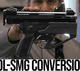 Hungarian Globserver’s Pistol-to-SMG Conversion Machine Pistol Chassis