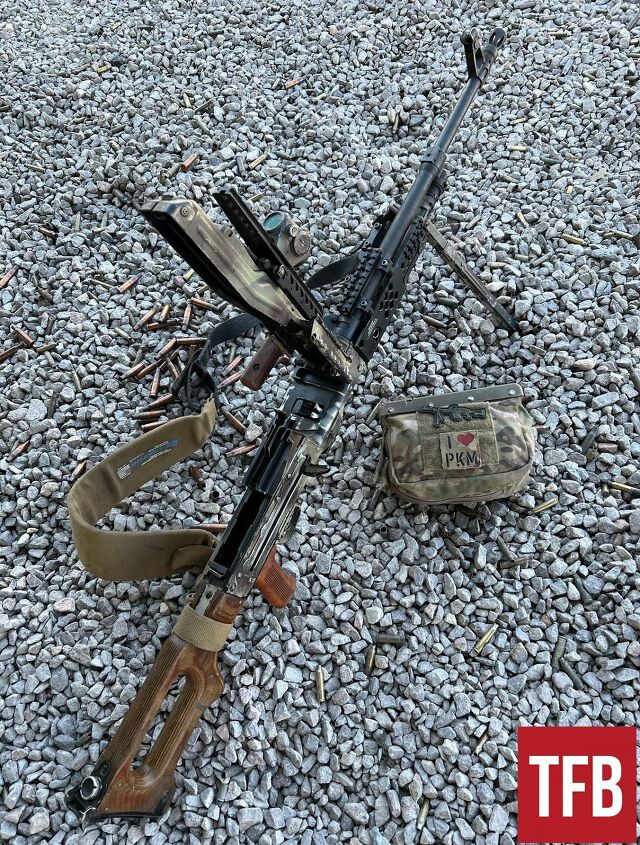 the big pk the fk brno bks 338 machine gun, PKM Photo by Lynndon Schooler
