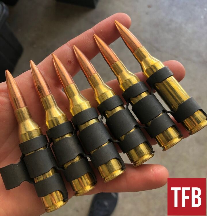 the big pk the fk brno bks 338 machine gun, SIG 338 NM belt Photo by Lynndon Schooler