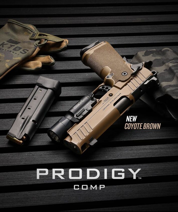 Springfield Armory Unveils Coyote Brown 1911 DS Prodigy Comp 9mm ...