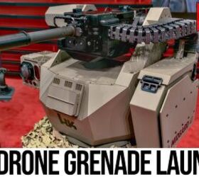 Belt-Fed Midgard Grenade Launcher at HK Booth | Enforce Tac 2025