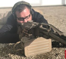 the quick reload perk ots 124 and ots 128 machine guns, A traditional machine gun layout ammo can and belt Photo by Lynndon Schooler