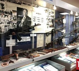 the last nail in the coffin of soviet small arms the an 94, G N Nikonov Abakan exhibit at the M T Kalashnikov Museum in Izhevsk Photo by Lynndon Schooler