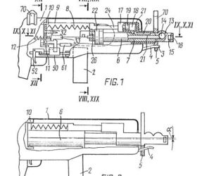 the last nail in the coffin of soviet small arms the an 94, Patent image of the operating principle