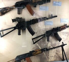 project poplin soviet request for a better 5 45 light machine gun, 5 45 stuff including the RPK 74 Photo by Lynndon Schooler