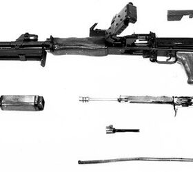 project poplin soviet request for a better 5 45 light machine gun, PU 1 dual feed light machine gun developed on a modified RPK Photo credit unknown
