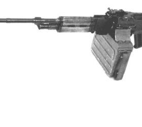 project poplin soviet request for a better 5 45 light machine gun, PU 21 dual feed light machine gun Photo credit unknown