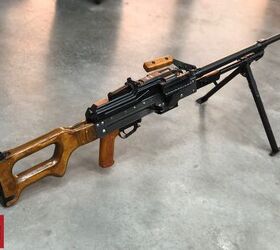 bulgarian arsenal mg m2 disintegrating link 7 62x51mm pk machine gun, Standard PKM 7 62x54 machine gun Photo by Lynndon Schooler