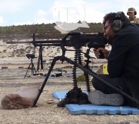 the turkish modernized pkm the mmt modern machine gun, A screenshot of the MMT tripod is taken from a promotional video Credit TR SAVUNMA