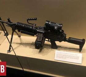 fns ultra lightweight evolys machine gun, US M249 at the Infantry Museum Photo by Lynndon Schooler
