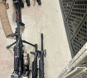 fns ultra lightweight evolys machine gun, US Army M249s Photo by Lynndon Schooler