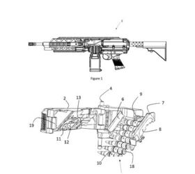 fns ultra lightweight evolys machine gun, Patent image
