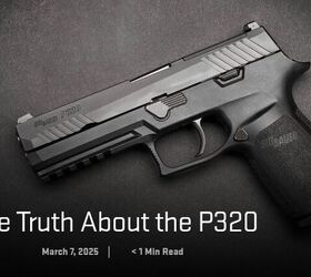 Sig Sauer Hits Back At Claims Of P320 Issues