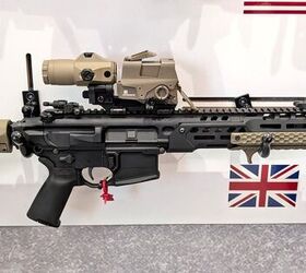 SIG MCX Spear-LT in UK configuration at SHOT 2025 (Matt Moss)