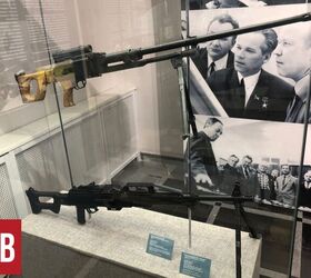brief history of the soviet 6mm program, 6x49mm AO 64M at the Kalashnikov Museum Photo by Lynndon Schooler