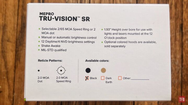 tfb review meprolight tru vision sr red dot optic
