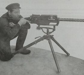 the maxim tokarev light machine gun, The MT light machine gun tripod mounted An early general purpose machine gun concept Photo credit unknown