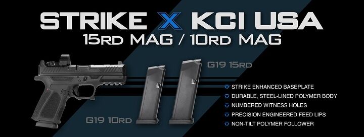 New Strike Industries Glock Magazines in Collaboration with KCI USA
