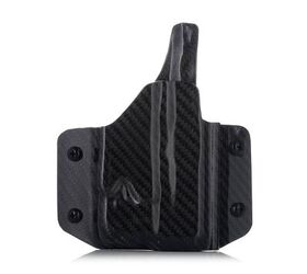 falco holsters introduces new carbon fiber holsters, Falco CXL91 OWB Light Bearing Carbon Fiber Holster