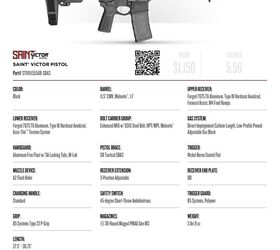 ar pistols are returning new springfield armory saint victor pistol