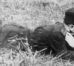 lad 7 62x25 belt fed submachine gun, LAD 7 62x25 light machine gun in the prone position running from a 100 round ammunition canister Photo credit unknown