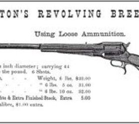 wheelgun wednesday revolving carbines the first modern repeaters