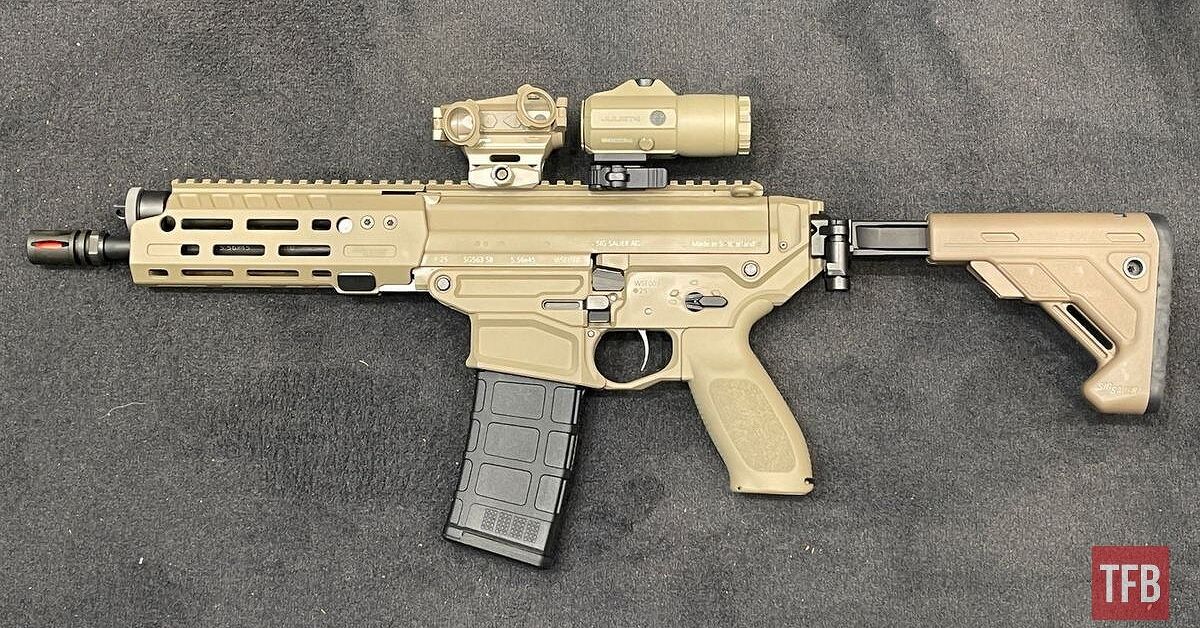 POTD: The New Swiss SIG Sauer SG563 SB | thefirearmblog.com