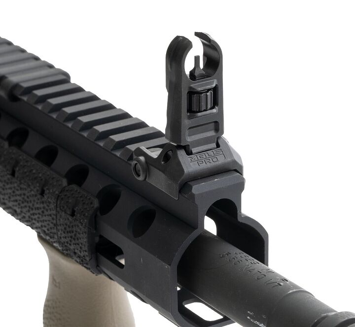 magpul adds a hood and a few tricks to the mbus pro front sight