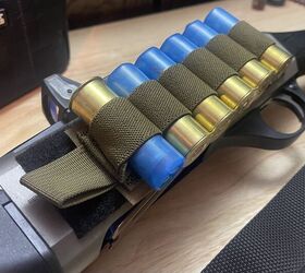 SOE Shell Card mounted to 2” velcro on the side of the receiver