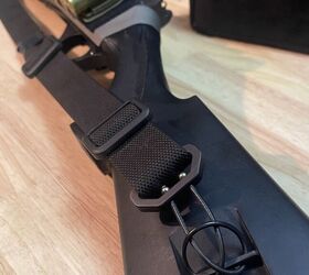 Factory rear sling mount and BFG Universal Wire Loop