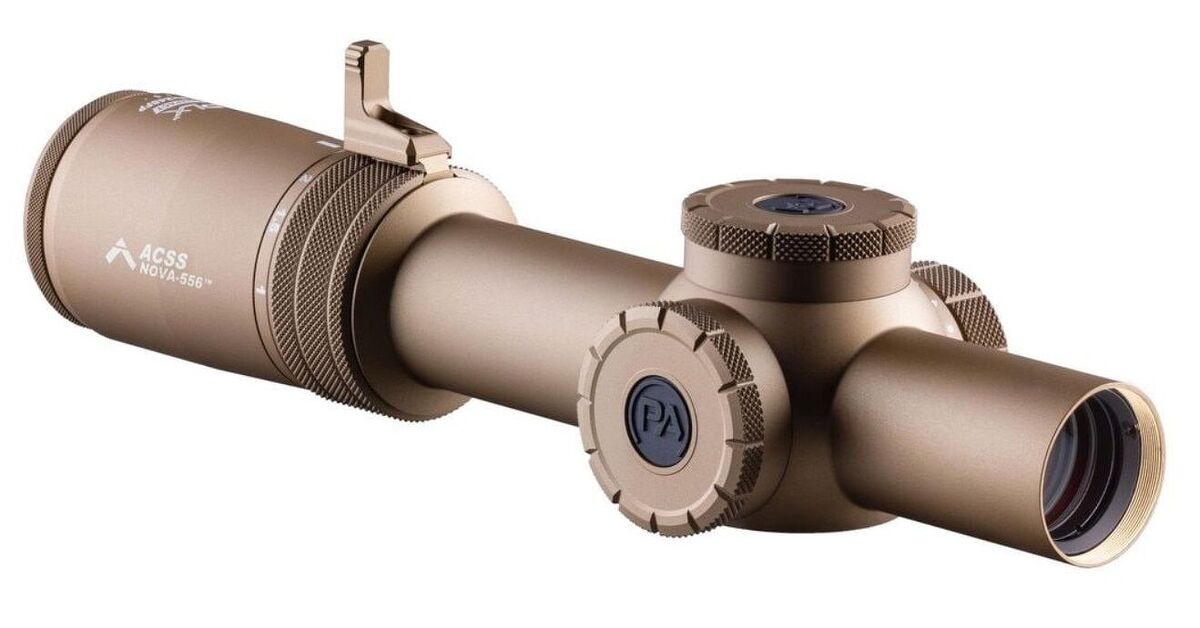 Fiberwire Reticle Primary Arms 1-8x24mm SFP w/ ACSS NOVA 5.56/.308 Fiber Wire Reticle ...