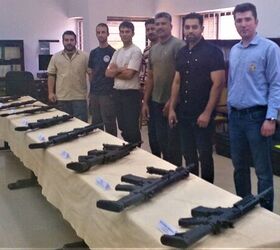 indian vs pakistani small arms part 1 the main service rifle, Author left among other representatives of firearm manufacturers Pakistan 2016
