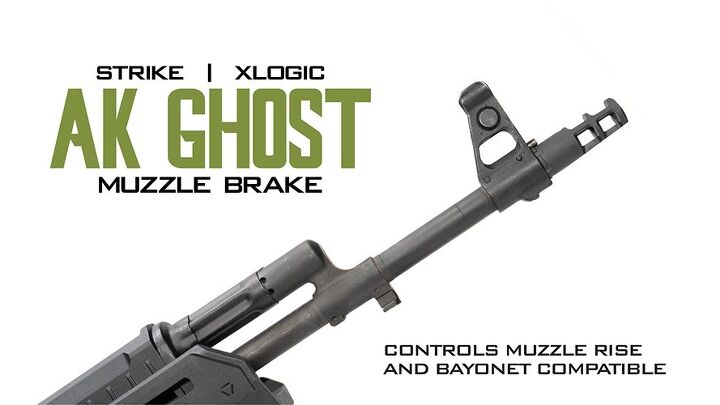 xlogic ak ghost muzzle brake widow flash hider by strike industries