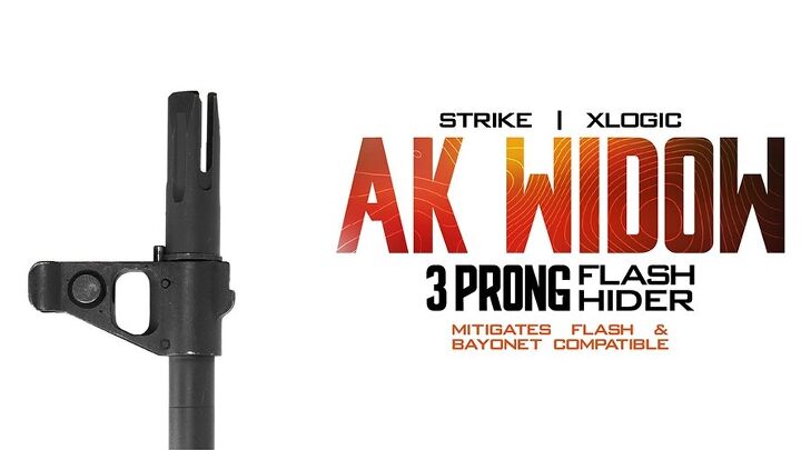 xlogic ak ghost muzzle brake widow flash hider by strike industries