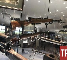 fedorov light machine guns, 1920s 7 62x54 Fedorov experimental rifle and a 1919 pattern Fedorov assault rifle Photo by Lynndon Schooler
