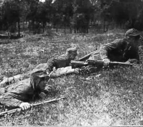 fedorov light machine guns, What looks to be a Russian scout section in the interwar period Photo credit unknown