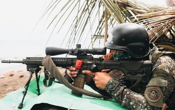 POTD: Philippine Marine With Marine Scout Sniper Rifle