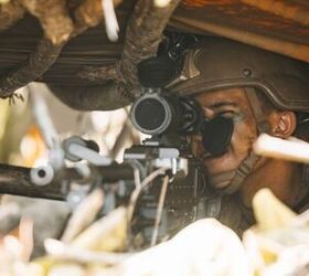 potd philippine marine with marine scout sniper rifle